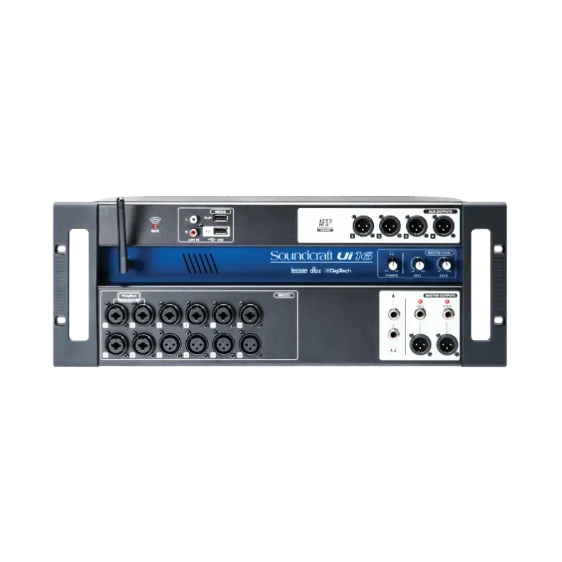 Mesa Digital Soundcraft Ui16 16 Canais com Controle Wi-Fi
