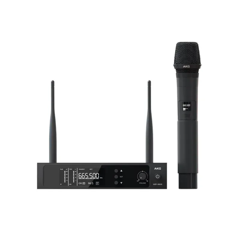 Microfone Sem Fio AKG WP 300 UHF True Diversity