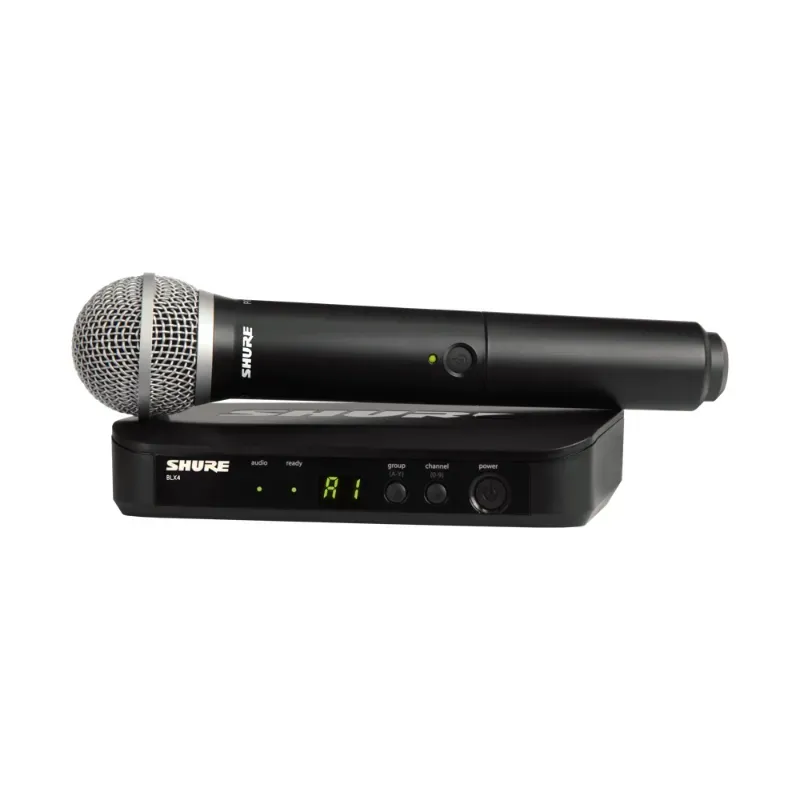 Microfone Sem Fio Shure BLX24/PG58 UHF